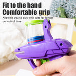 Fun Cat Toy Creative Flying Saucer Gun Paired