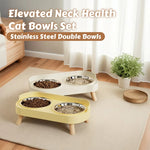 Dopamine Colorful Elevated Pet Feeder