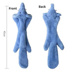 Funny Simulated Animal No Stuffing Dog Toy with Squeakers