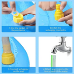 Swimming Pool Inflatable Water Sprinkler Pad Play Cooling