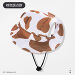Dog cat anti-strangle hat anti-off ear adjustable rope