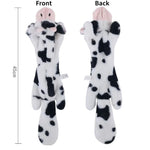 Funny Simulated Animal No Stuffing Dog Toy with Squeakers