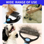 Professional Pet Deshedding Brush Dog Hair Remover Pet