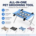 Pet Grooming Hammock Stand Foldable Dog Cat