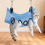 Portable Pet Grooming Bath Hammock Stand Adjustable Dog Cat