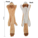 Funny Simulated Animal No Stuffing Dog Toy with Squeakers