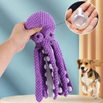 New Octopus Interactive Dog Chew Toy - Scented Plush
