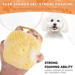 New Bath Massage Brush Bathroom Multifunctional Puppy