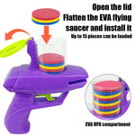 Fun Cat Toy Creative Flying Saucer Gun Paired