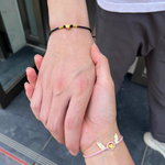 HeartCharm™ Friendship Bracelets – Gold Heart Duo