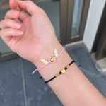HeartCharm™ Friendship Bracelets – Gold Heart Duo