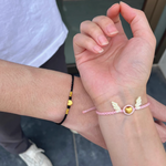HeartCharm™ Friendship Bracelets – Gold Heart Duo
