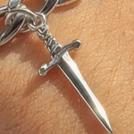 Crimson Heart & Dagger Necklace ❤️🗡️