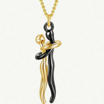 Hugging Couple Necklace 💑✨