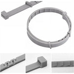 Adjustable Plastic Dog Collar Waterproof Pet