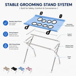 Pet Grooming Hammock Stand Foldable Dog Cat