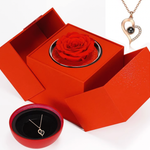 The Eternal Rose Pendant – A Gift of Elegance and Love 🌹