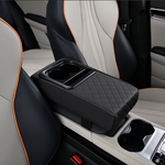 Car Console Organizer with Cup Holder & Tissue Storage