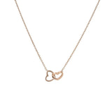 ROTATING ETERNITY ROSE BOX - W/ ENGRAVED NECKLACE