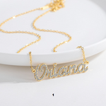 Personalized  Diamond Name Necklace