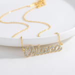 Personalized  Diamond Name Necklace