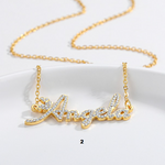 Personalized  Diamond Name Necklace