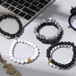 Magnetic King & Queen Bracelets