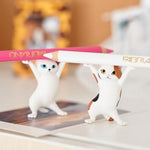 16 Styles Funny Cat Pen Holder Hold Everything Cat Airpods Holder Home Decoration