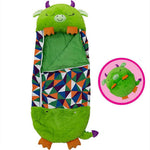 happy napper Grey Dog sleeping bag