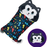 Fluffaluff Pets Children Pillow Cover Soft Animal Cartoon Pillow