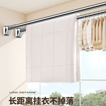 Versatile Telescopic Clothes Rod - Durable, Space-Saving Design