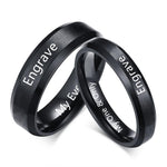 Personalized Couples Ring