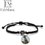 Personalized Photo Projection Bracelets for Couples