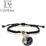 Personalized Photo Projection Bracelets for Couples