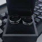 Engraved Couple Rings