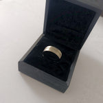 Engraved Promise Ring Titanium